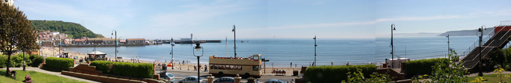 Panoramic view of Scarborough